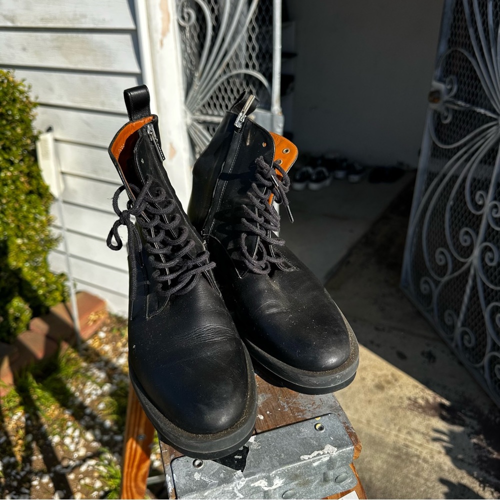 Vintage Cleregie Paris black lace up riding boots size EU 36.5 // US 6-6.5 - Picture 2 of 7